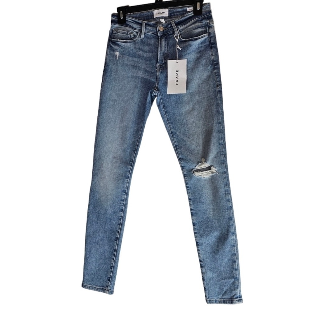 Frame Le Skinny De Jeanne Denim Skinny Jeans